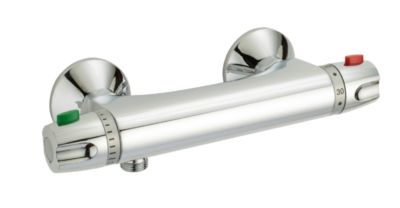 Mitigeur de douche thermostatique NF Glam chromé ESSEBAGNO