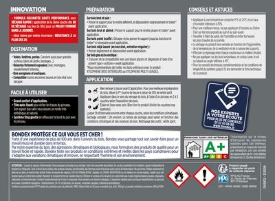 Lasure protection extrême 12 ans incolore 1 l BONDEX