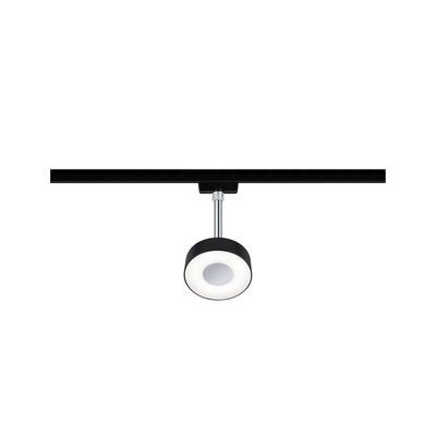 Spot sur rail LED noir mat 5W 4000K CIRCLE URAIL PAULMANN