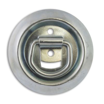 Anneau d'arrimage rond acier zingué épaisseur 11 mm 100 x 100 mm CHAPUIS