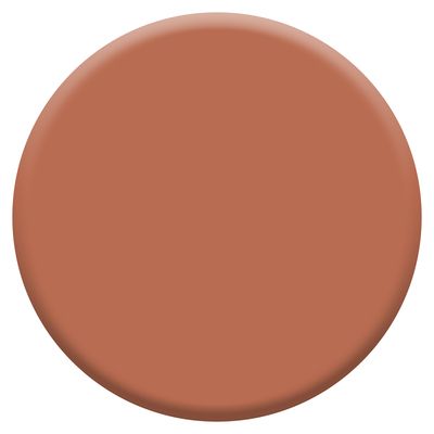 Peinture crème de couleur Dulux Valentine satin terre cuite 2,5L