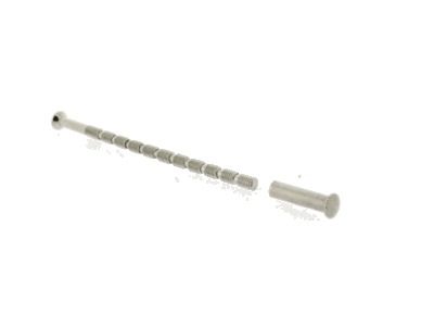 Vis relieuses nickel diamètre 4 x 90 mm par 2 ALPERTEC