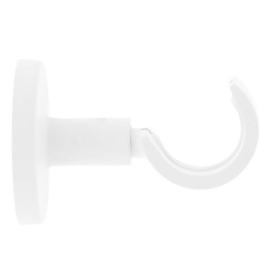 Support ouvert longueur 60 mm easy fix diam 28 mm Finition Blanc mat par 20 - MOBOIS