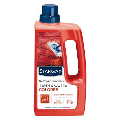 Nettoyant raviveur sol terre cuite et tomette 1 l STARWAX