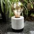 Ampoule LED G125 Hologramme globe verre ambré 4 W = 200 Lumens XANLITE