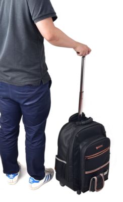 Sac a dos à roulette en tissu pour outils et ordinateur portable TACTIX