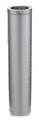 Elément droit 950 mm diamètre 150 mm inox ZI POUJOULAT