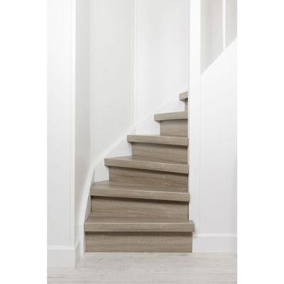 Contre-marche ép.0.8mm h.20 x L.100 cm Renov'Escalier chêne gris AJ TIMBER