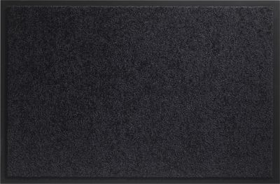 Paillasson absorbant et anti-poussière Mirande noir 40 x 60 cm - ID MAT