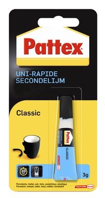 Colle cyano Uni-rapide liquide 3g PATTEX