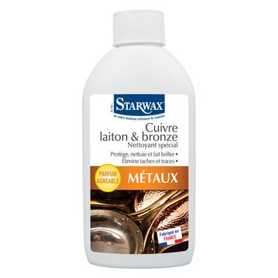 Nettoyant cuivre laiton bronze 250ml STARWAX