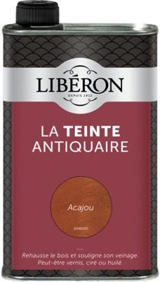 Teinte bois durs acajou 500 ml Libéron