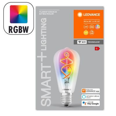 Ampoule LED E27 connectée Smart+ Ledvance - gris