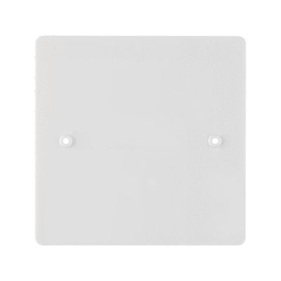 Couvercle carré à visser 108x108mm pour boite diamètre 85mm sans vis - DEBFLEX