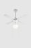 Plafonnier ventilateur FIDJI blanc E 27 - COREP