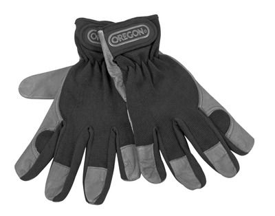 Gants travaux jardin en cuir tissu taille M OREGON