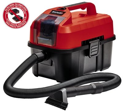 Aspirateur sans fil 18V eau et poussière TE-VC 18/10 Li-Solo EINHELL