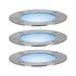 Spots encastrable extérieur LED RGBW multicolore compatible ZigBee IP65 3x3,6W 3x190 lumens 24V Kit de démarrage - Plug & Shine PAULMANN