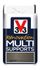 Peinture de rénovation multisupports finition satinée argent métallisé 75 ml V33