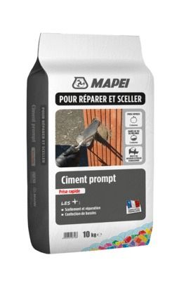 Ciment prompt gris 10 kg MAPEI