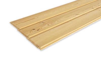 Bardage extérieur mélèze choix A/B Elégie ép.21 x l.135 x L.2650 mm HENRY TIMBER