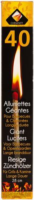 Allumettes géantes 28 cm par 40 CHEMINETT