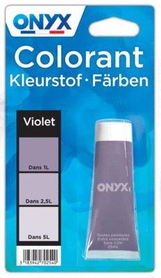 Colorant universel pour peinture violet 25 ml ONYX