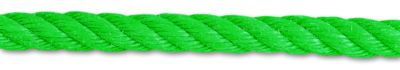 Cordage polypropylène vert résistance 1560 kg diamètre 10 mm vendu au mètre CHAPUIS