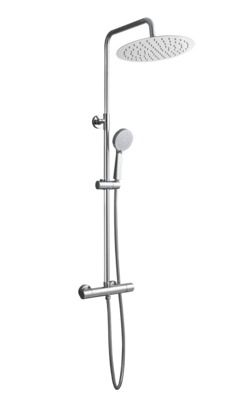 Colonne de douche avec mitigeur thermostatique chromée Delice 300 ESSEBAGNO