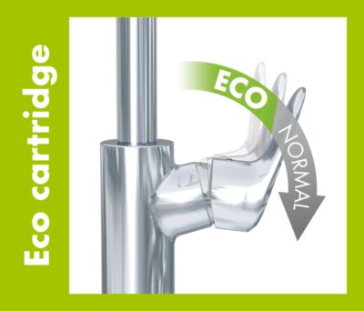 Mitigeur évier chromé Ecos L HANSGROHE