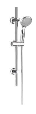 Barre de douche avec douchette stop-eau monojet chromée 100 mm Pit-stop ESSEBAGNO