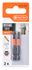 Embout de vissage Impact Torx T20 x L50 mm Chantier par 2 TACTIX