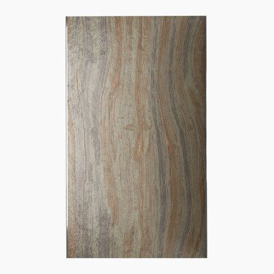 Panneau mural de douche pierre de mica Wood Stone finition pierre 120 x 210 cm AURLANE