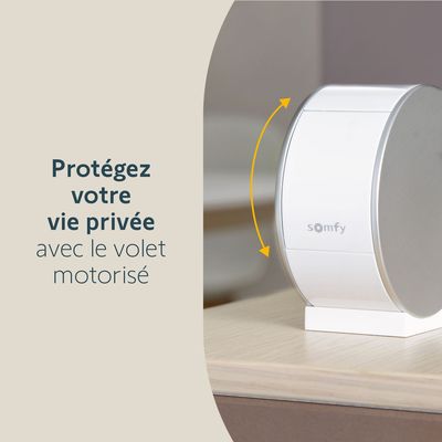 Caméra intérieure de surveillance blanche Indoor SOMFY