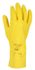 Gants en latex jaune taille 10 Eco par 12