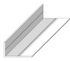 Cornière PVC blanc Combitech 23.5 x 43.5 x 1.5 mm longueur 1 m ALFER