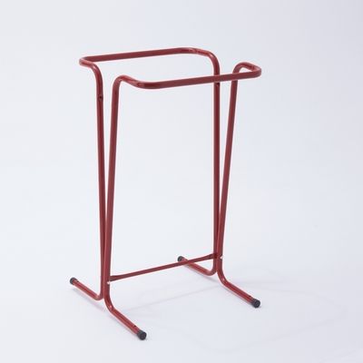 Support sac poubelle fixe sans roulettes rouge pour sac 100/110 litres  MOTTEZ