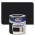 Peinture multi support extérieure noir RAL 9005 satin 500 ml - DULUX VALENTINE