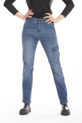 PANTALON RICA LEWIS FEMME Betty Bleu T42