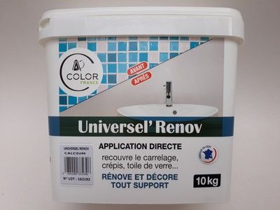 UNIVERSEL RENOV Beige CALCIUM 10kg COLOR FRANCE