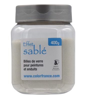 Billes de verre effet sablé 385 ml