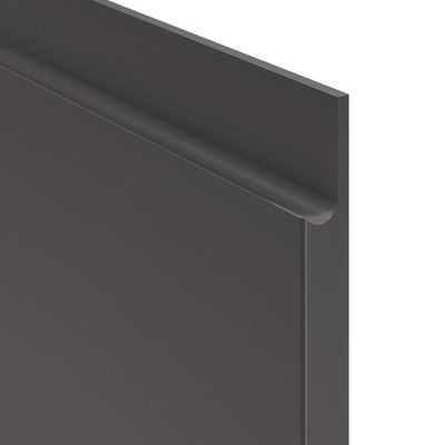 Façade dos pour meuble de cuisine Perle anthracite 85 x 240 cm OFITRES