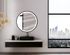 Miroir LED Swann Black diamètre 75 cm MP GLASS