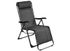 Fauteuil relax néo acier graphite gris ALIZE