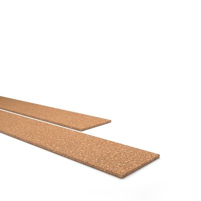 Bande de liège résiliente 100 x 5 cm pour cloison en carreaux de plâtre PLACO