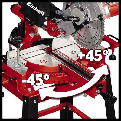 Scie à onglet radiale sur table diamètre 250 mm 1900W TC-SM 2531/2 U EINHELL