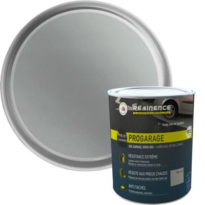 Peinture sol PROGARAGE gris clair 2 l - RESINENCE