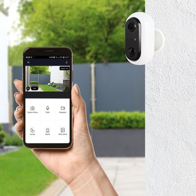 Caméra de surveillance extérieure WIFI autonome SEDEA