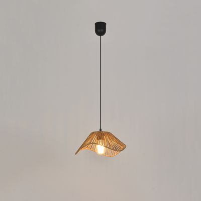 Suspension noir et naturel E27 15W Ø28 Sahara - COREP