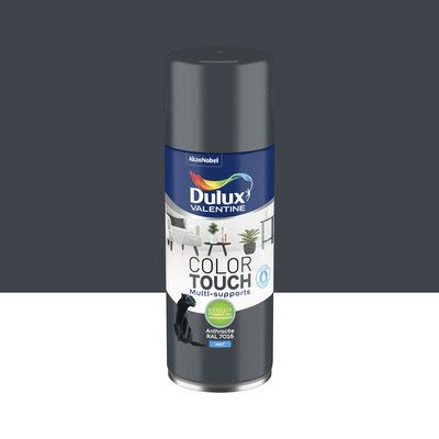 Aérosol de peinture Color Touch anthracite mat 400 ml - DULUX VALENTINE